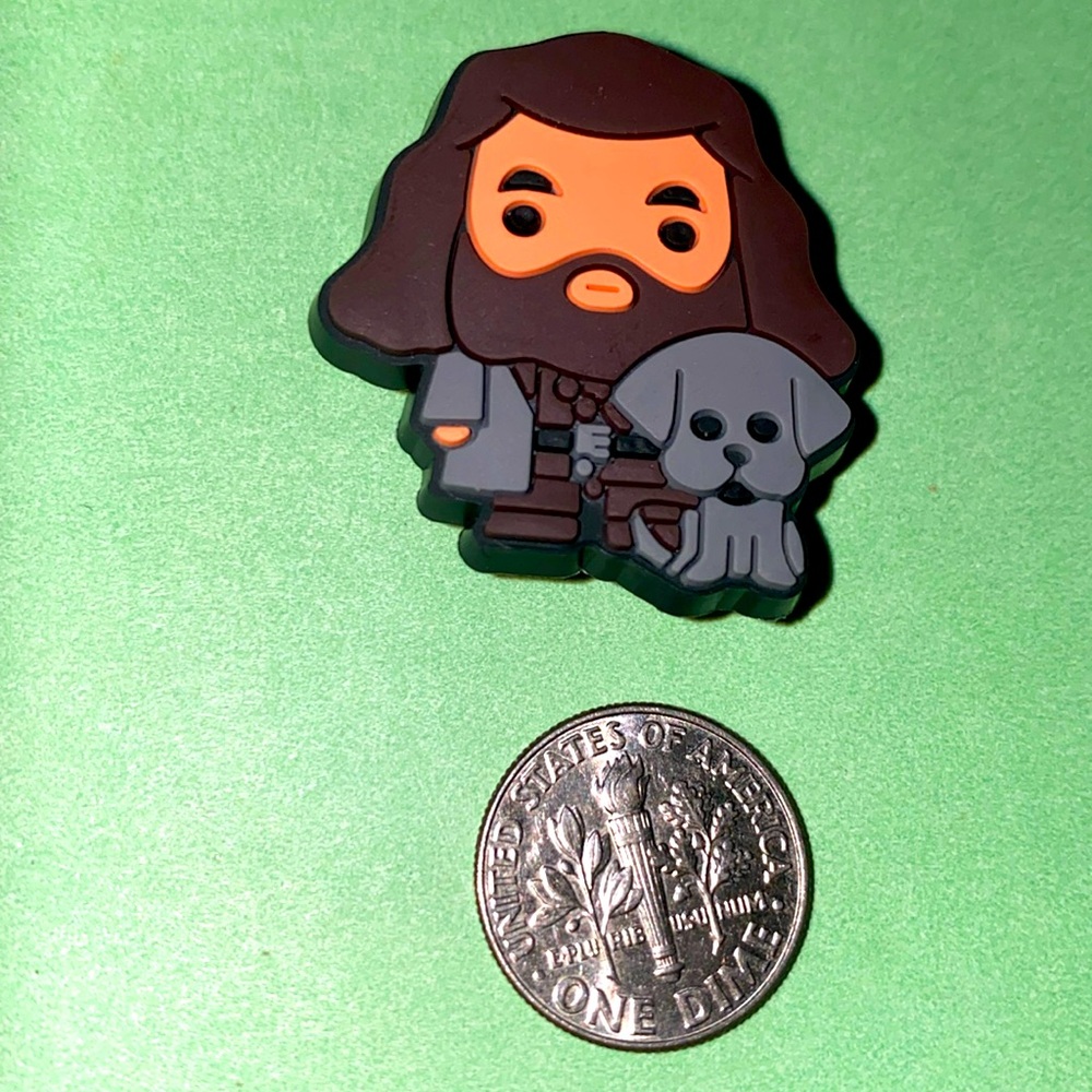 (10 for $15) Rubeus Hagrid Harry Potter Movie Croc Charm